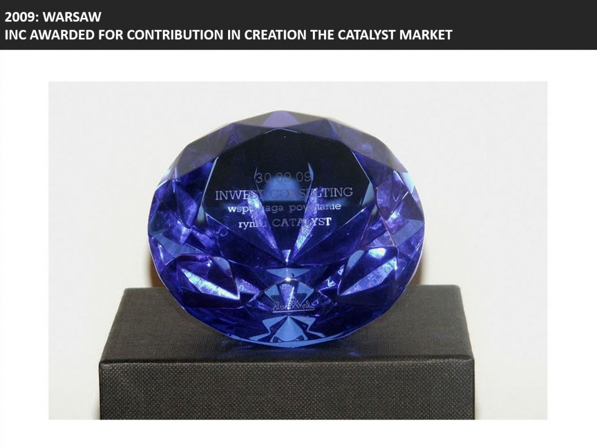 Catalyst Market award